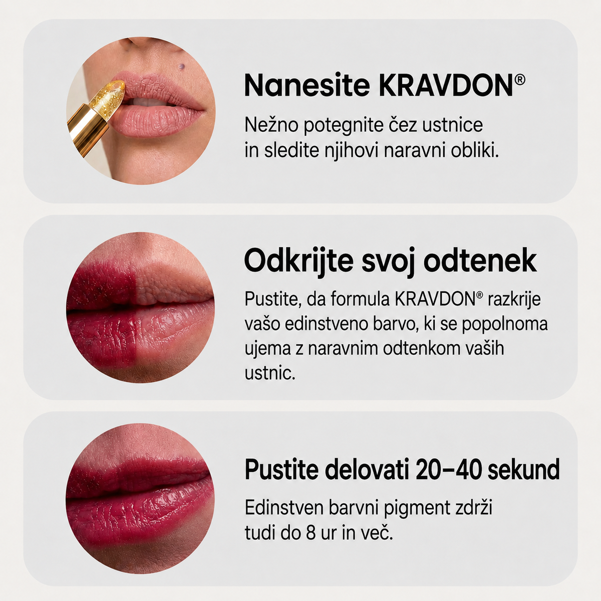 KRAVDON pH Glow šminka